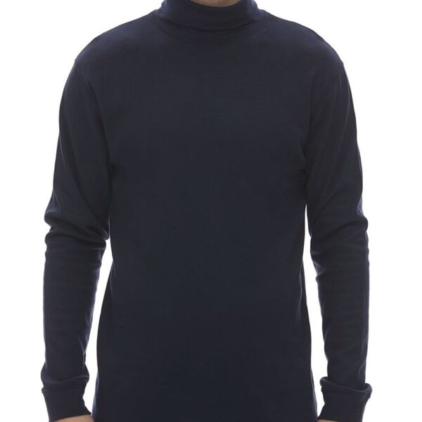 Interlock Turtleneck Long Sleeve T-Shirt Thumbnail