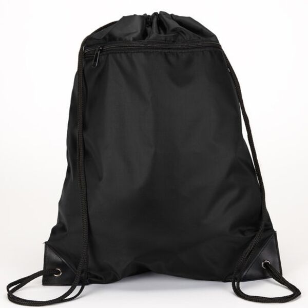 Zipper Drawstring Backpack Thumbnail