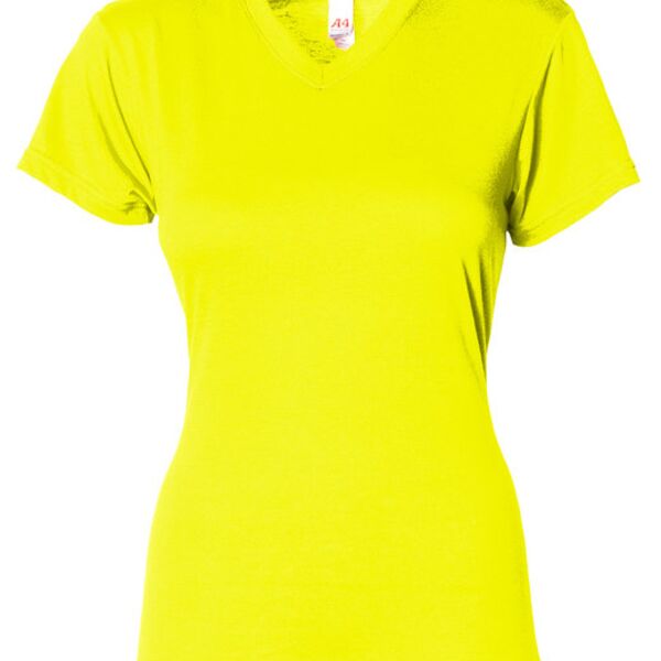 Ladies' Softek V-Neck T-Shirt Thumbnail