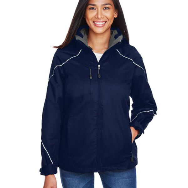 Ladies' Angle 3-in-1 Jacket with Bonded Fleece Liner Thumbnail