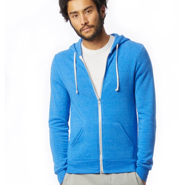 Unisex Rocky Eco-Fleece Zip Hoodie Thumbnail