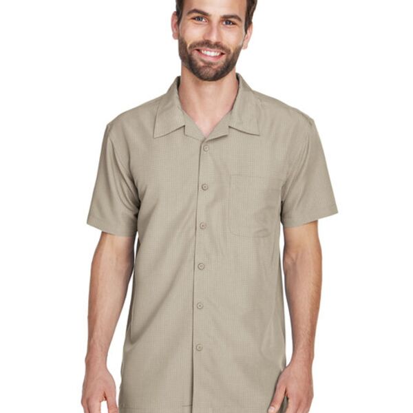 Men's Barbados Textured Camp Shirt Thumbnail
