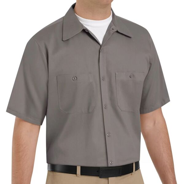 RED KAP® SHORT SLEEVE WRINKLE RESISTANT COTTON SHIRT Thumbnail
