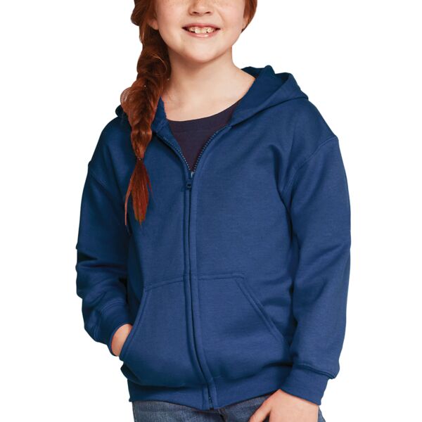 GILDAN® HEAVY BLEND™ FULL ZIP YOUTH HOODIE Thumbnail