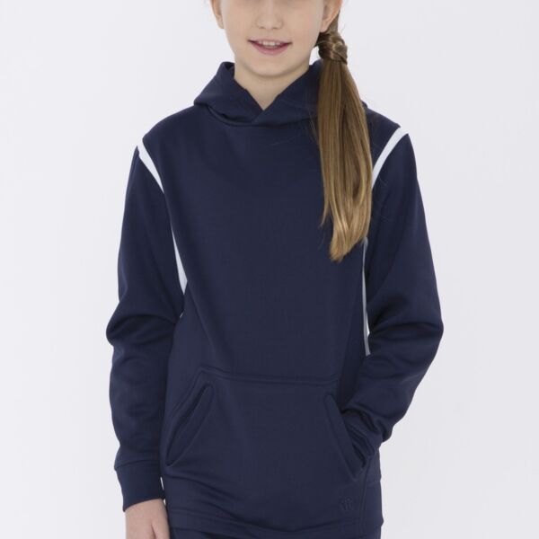 PTech® Fleece Varcity Youth Hoodie Thumbnail