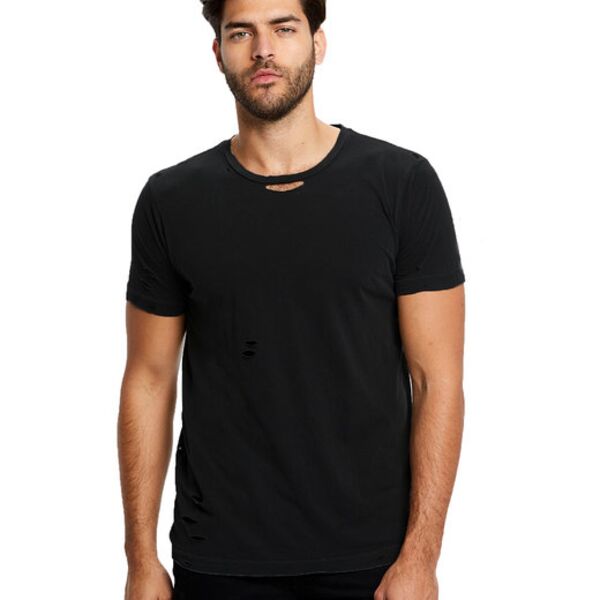 Unisex USA Made Pigment-Dyed Distressed T-Shirt Thumbnail