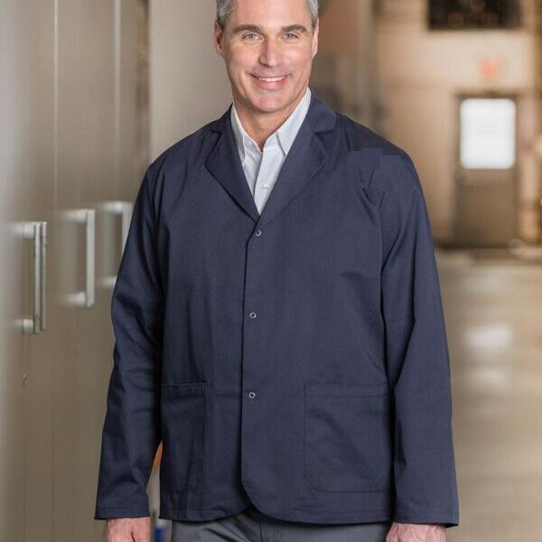 COUNTER COAT, 65/35 TWILL, SNAP FRONT Thumbnail