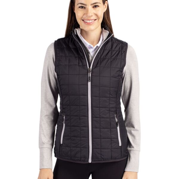 Cutter & Buck™ LADIES LIGHT WEIGHT PRIMALOFT QUILTED VEST Thumbnail