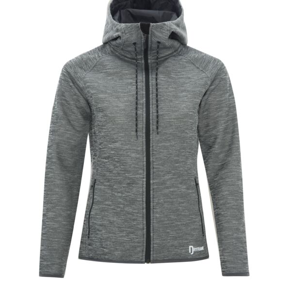 DRYFRAME® DRY TECH FLEECE FULL ZIP HOODED LADIES' JACKET Thumbnail