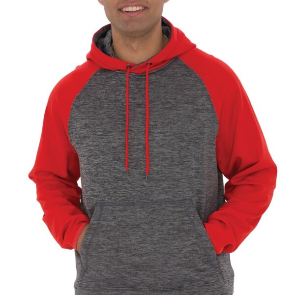 ATC™ DYNAMIC HEATHER FLEECE TWO TONE HOODED SWEATSHIRT Thumbnail