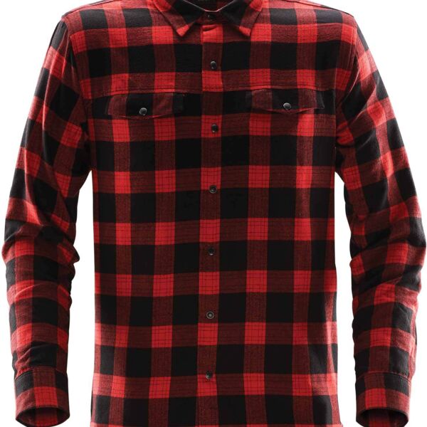 STORMTECH™ MEN'S LOGAN SNAP FRONT PLAID SHIRT  Thumbnail