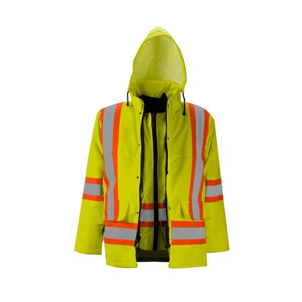 HI-VIS 6-IN-1 WINTER TRAFFIC PARKA Thumbnail