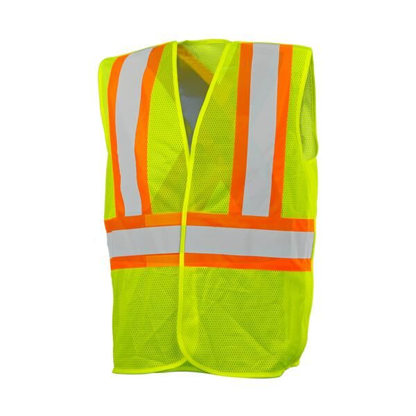 HI-VIS FIVE POINT TEAR-AWAY SAFETY VEST Thumbnail