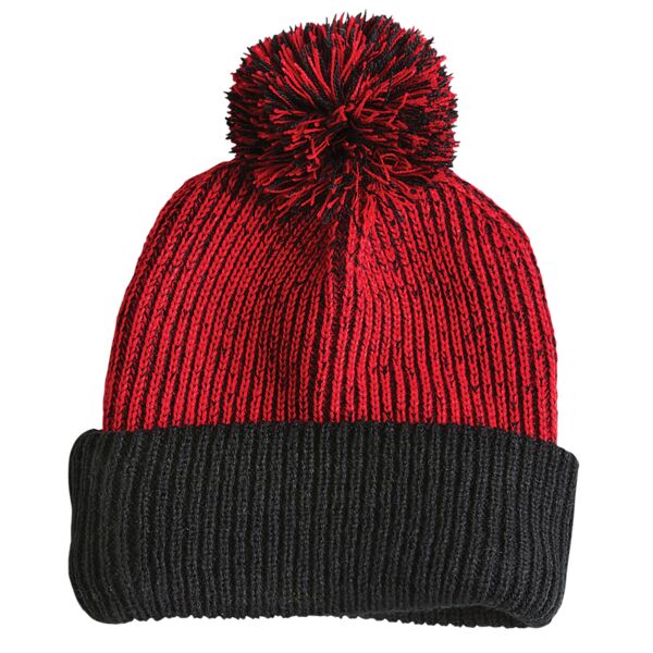 SPORTSMAN SPECKLED KNIT TOQUE WITH POM Thumbnail