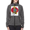 Ladies' Flux Mélange Bonded Fleece Jacket Thumbnail