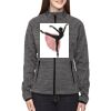 Ladies' Flux Mélange Bonded Fleece Jacket Thumbnail