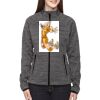 Ladies' Flux Mélange Bonded Fleece Jacket Thumbnail