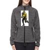 Ladies' Flux Mélange Bonded Fleece Jacket Thumbnail