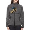 Ladies' Flux Mélange Bonded Fleece Jacket Thumbnail