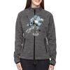 Ladies' Flux Mélange Bonded Fleece Jacket Thumbnail