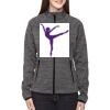 Ladies' Flux Mélange Bonded Fleece Jacket Thumbnail