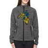 Ladies' Flux Mélange Bonded Fleece Jacket Thumbnail