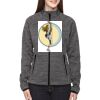 Ladies' Flux Mélange Bonded Fleece Jacket Thumbnail