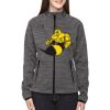 Ladies' Flux Mélange Bonded Fleece Jacket Thumbnail