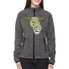 Ladies' Flux Mélange Bonded Fleece Jacket Thumbnail