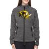 Ladies' Flux Mélange Bonded Fleece Jacket Thumbnail