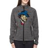 Ladies' Flux Mélange Bonded Fleece Jacket Thumbnail