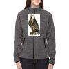 Ladies' Flux Mélange Bonded Fleece Jacket Thumbnail