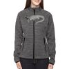 Ladies' Flux Mélange Bonded Fleece Jacket Thumbnail