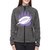 Ladies' Flux Mélange Bonded Fleece Jacket Thumbnail