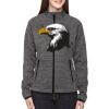 Ladies' Flux Mélange Bonded Fleece Jacket Thumbnail