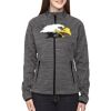 Ladies' Flux Mélange Bonded Fleece Jacket Thumbnail