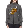 Ladies' Flux Mélange Bonded Fleece Jacket Thumbnail