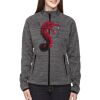 Ladies' Flux Mélange Bonded Fleece Jacket Thumbnail