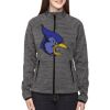 Ladies' Flux Mélange Bonded Fleece Jacket Thumbnail