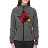 Ladies' Flux Mélange Bonded Fleece Jacket Thumbnail