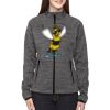 Ladies' Flux Mélange Bonded Fleece Jacket Thumbnail