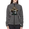 Ladies' Flux Mélange Bonded Fleece Jacket Thumbnail