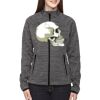 Ladies' Flux Mélange Bonded Fleece Jacket Thumbnail