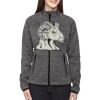 Ladies' Flux Mélange Bonded Fleece Jacket Thumbnail