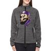 Ladies' Flux Mélange Bonded Fleece Jacket Thumbnail