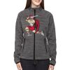 Ladies' Flux Mélange Bonded Fleece Jacket Thumbnail