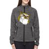 Ladies' Flux Mélange Bonded Fleece Jacket Thumbnail