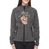 Ladies' Flux Mélange Bonded Fleece Jacket Thumbnail