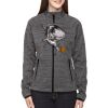 Ladies' Flux Mélange Bonded Fleece Jacket Thumbnail