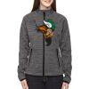 Ladies' Flux Mélange Bonded Fleece Jacket Thumbnail